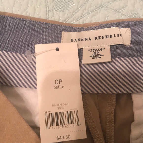 Banana republic long shorts. Size 0 petite - Picture 2 of 6